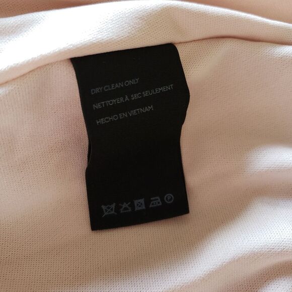 BHLDN Tansy Satin Ruffle Neckline Wrap Maxi Dress Gown in Oyster Sz 8 #60369113 - Picture 12 of 15